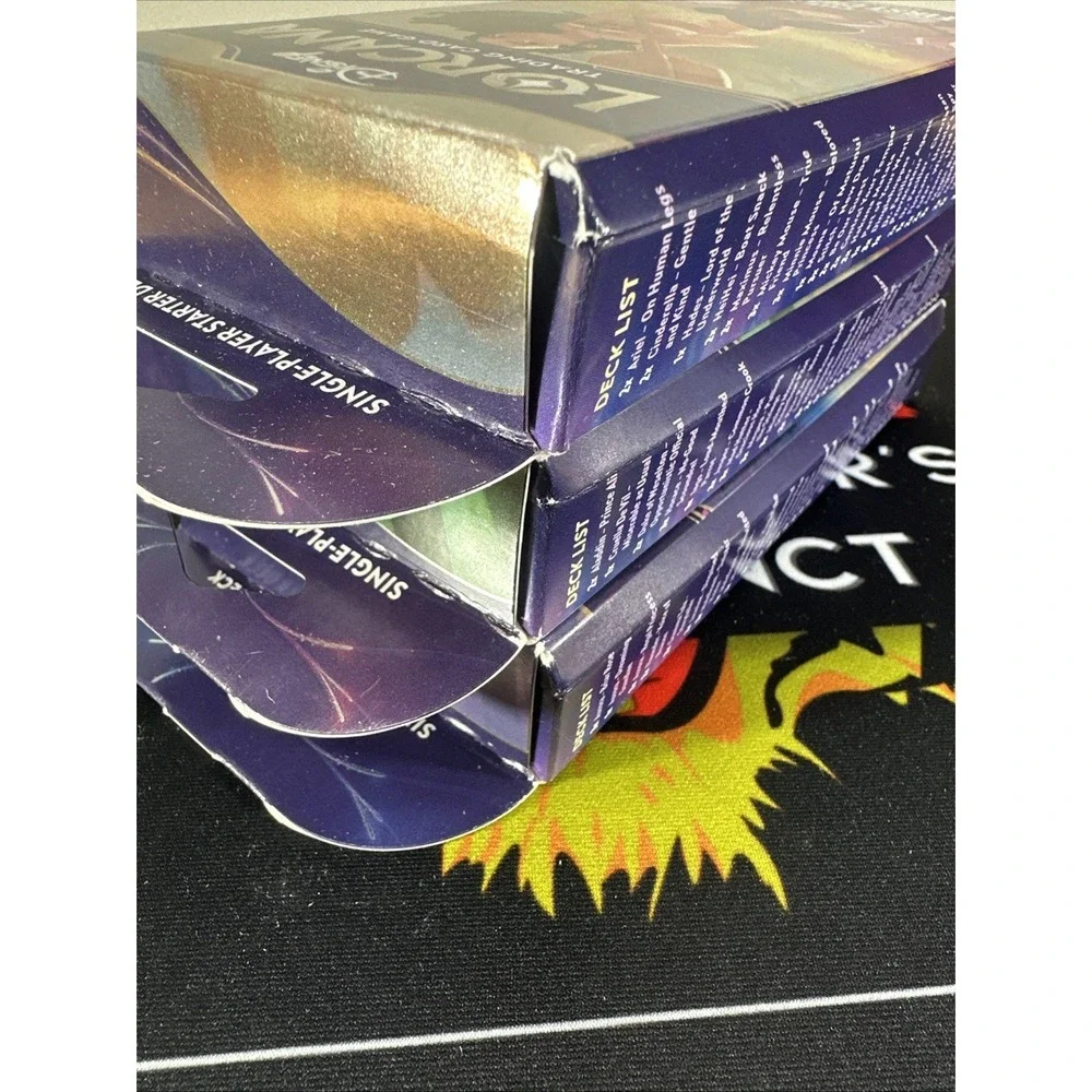 Disney Lorcana The First Chapter Set Of 3 Starter Decks Sealed!